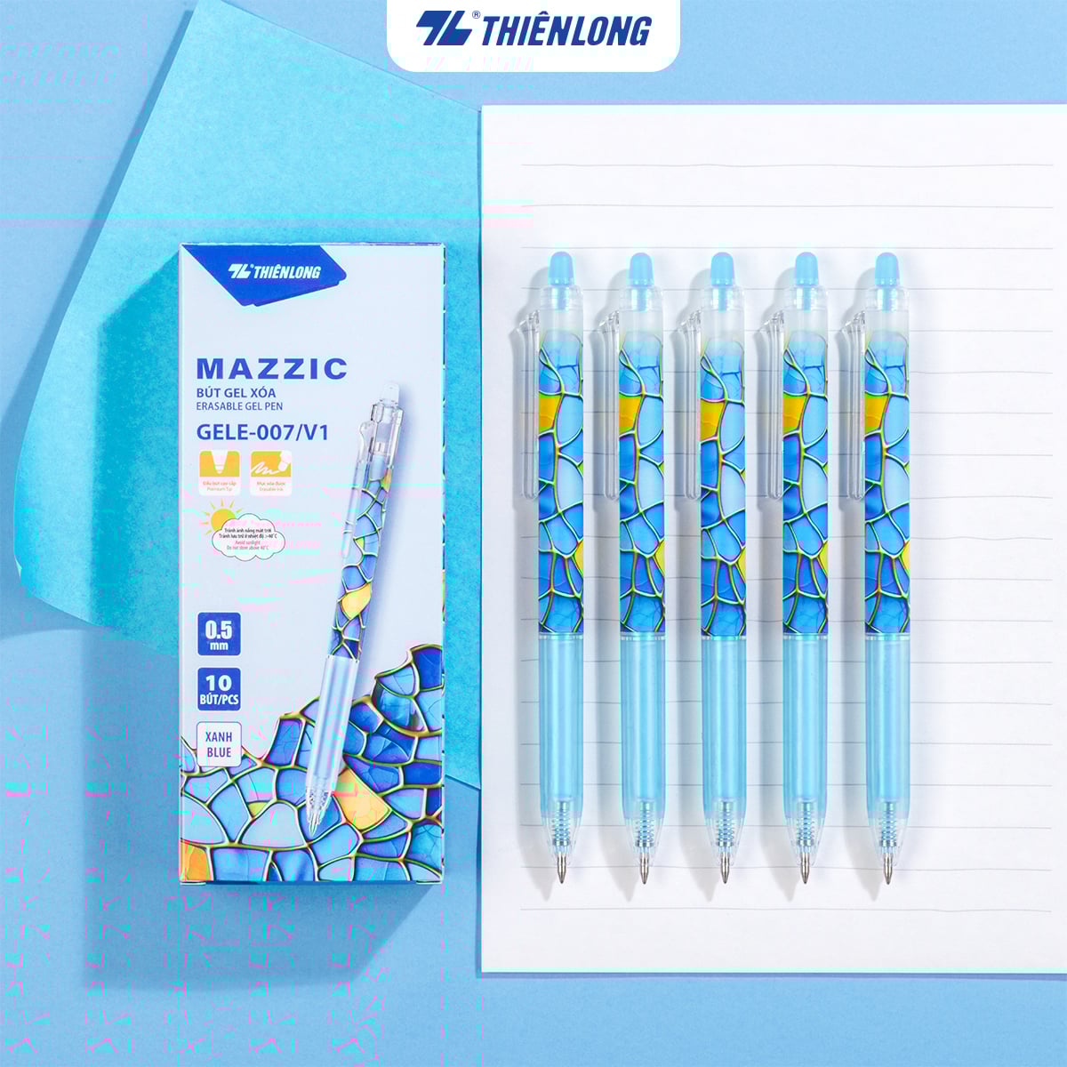 Bút Gel TL -GELE007 xóa được (Hộp 20)