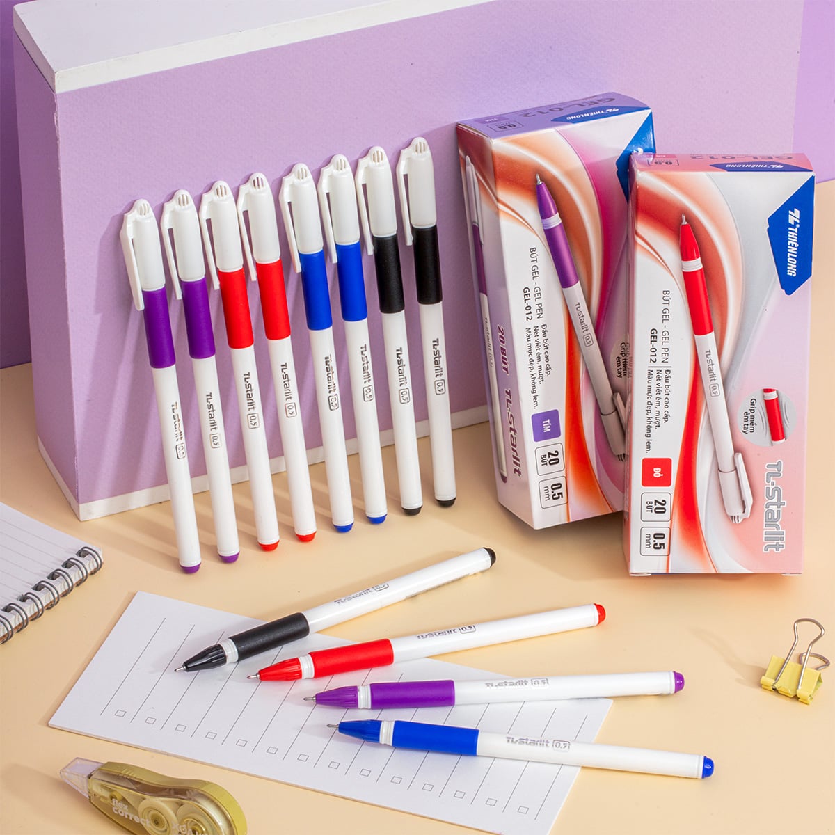 Bút Gel Thiên Long - GEL012 Xanh