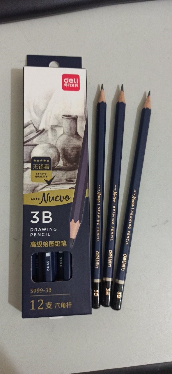 Bút chì gỗ Deli 3B  S999 3B
