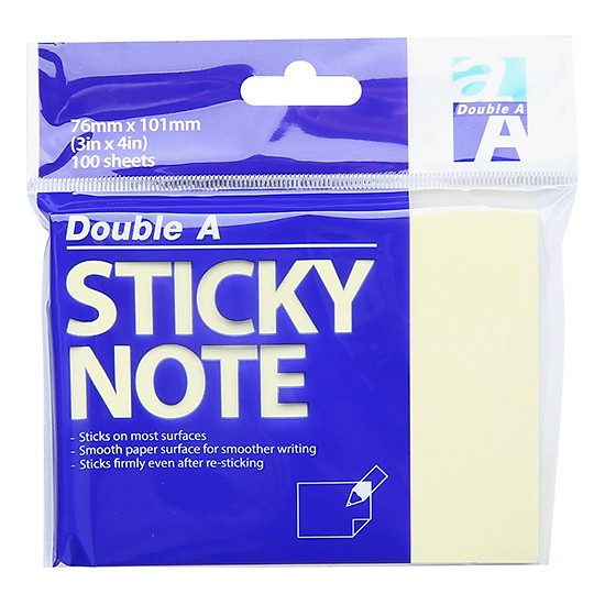 Giấy nhớ DOUBLE A - 3x4