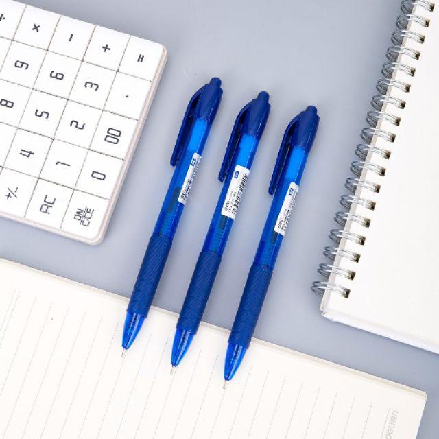 Bút bi dầu Deli - Q00730 Xanh_Hộp(12)