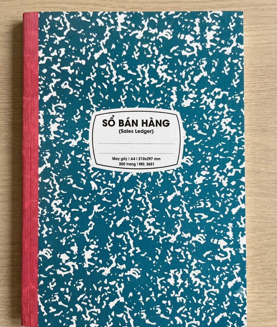 Sổ bán hàng A4/300tr - HT3651