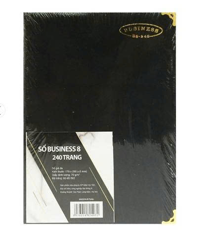 Sổ B.da Business B8/240tr - HT4931_Thùng(32)