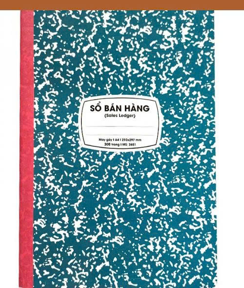 Sổ bán hàng A4/300tr - HT3651_Thùng(30)