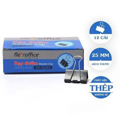 Kẹp đen 25mm FO - DC03_Hộp(12)