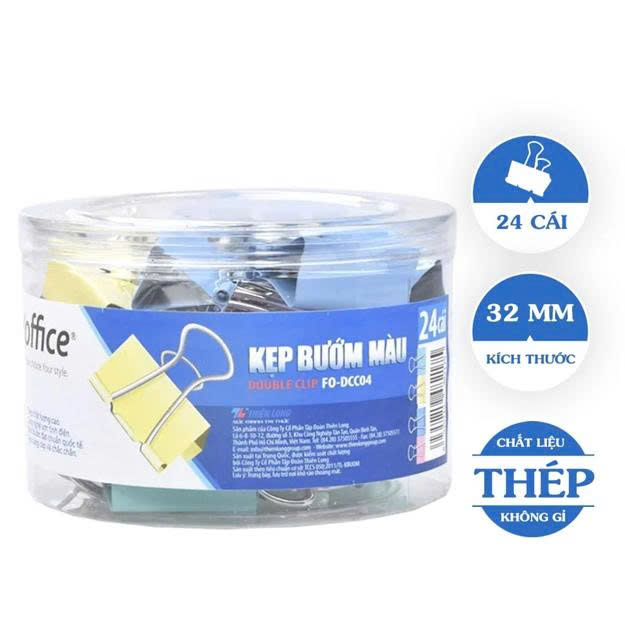 Kẹp màu 32mm FO - DCC04_Hộp(...)