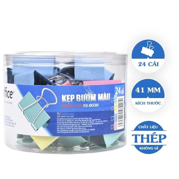 Kẹp màu 41mm FO - DCC05_Hộp(...)