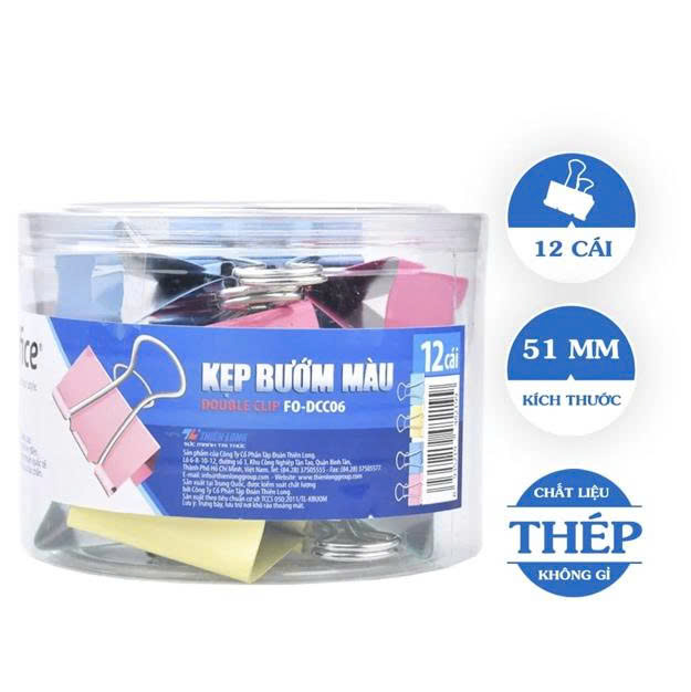 Kẹp màu 51mm FO - DCC06_Hộp(...)
