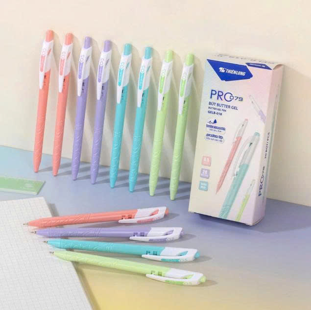 Bộ bút bi TL - GELB018 LUCK xanh