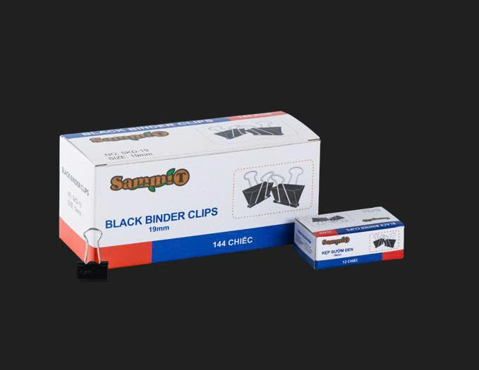 Kẹp đen SAMMIT 19mm