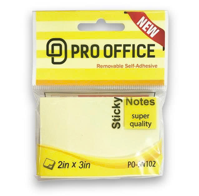 Giấy nhớ PO - SN102_ 3x2 vàng