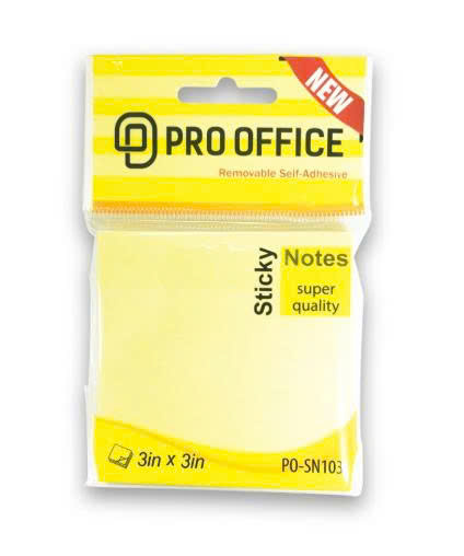 Giấy nhớ PO - SN103_ 3x3 vàng