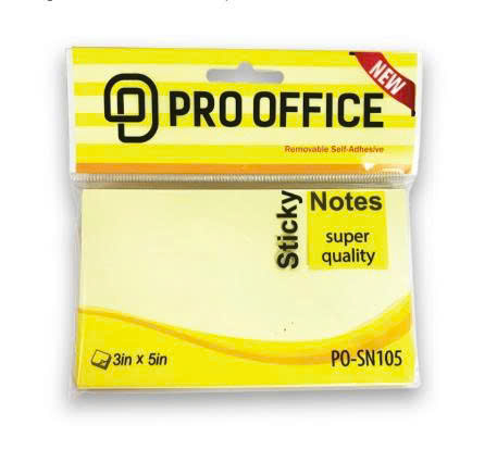 Giấy nhớ PO - SN105_ 3x5 vàng