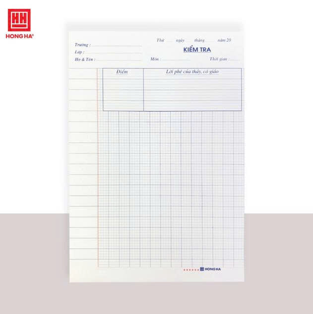 Giấy KT cấp1 Hồng hà 4928