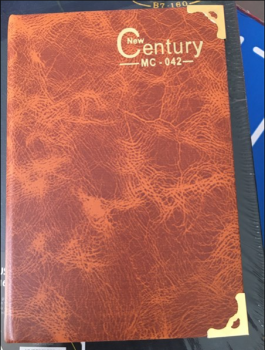 Sổ B.da MC CK4 No 042