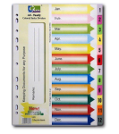 Chia file 12 màu giấy Pgrand A4