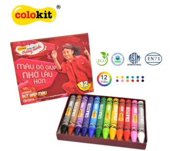 Bút sáp Thiên Long 12M CRC016