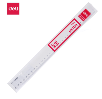 Thước kẻ Deli 30cm E 6230