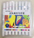 Bút dạ 18 màu hộp nhựa No 1616 18