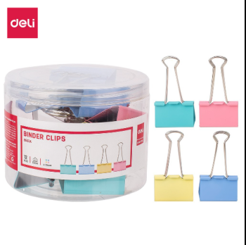 Kẹp màu 51mm Deli .8551A