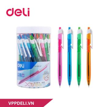 Bút Bi Đầu Bấm XTREAM 0.7mm (Xanh)