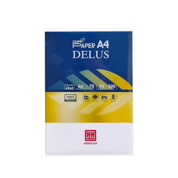 Giấy In Hồng Hà Delus A4 ĐL70 Chính Hãng – giá sỉ