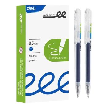 Bút gel DELI 0.5mm - G05 Hộp(12)
