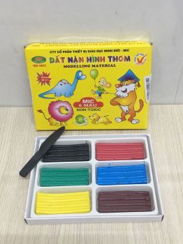 Đất nặn Mic 6 màu