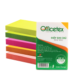 Giấy ghi chú Officetex dạ quang nhiều màu