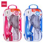 Bộ eke nhựa chì gỗ Deli EG30204