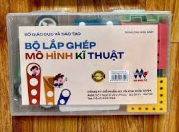 Bộ lắp ghép mô hình kỹ thuật Hoa Minh dùng cho lớp 4 và lớp 5 - Thông tư số 37/2021/TT-BGDĐT ngày 30/12/2021