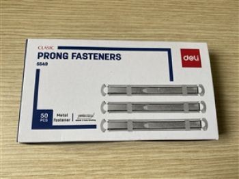 Nẹp tài liệu Deli inox - E.5549