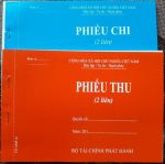 Phiếu thu chi 2 liên