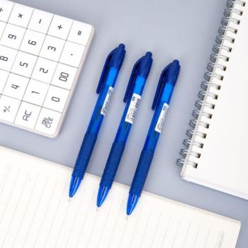 Bút bi dầu Deli - Q00730 Xanh_Hộp(12)