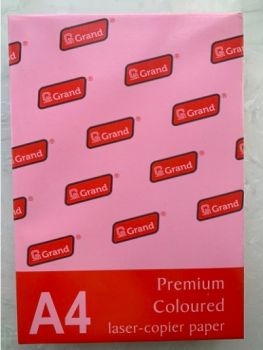 Giấy in màu PGRAND - A4 định lượng 80( biển/hồng/vàng/lá)