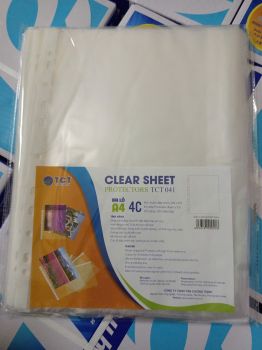 Sơ mi lỗ 4C TCT041 (100 tờ/tập)_(T50)