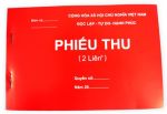 Phiếu thu 2 liên