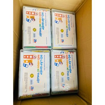 Bộ lắp ghép mô hình kỹ thuật Hoa Minh dùng cho lớp 4 và lớp 5 - Thông tư số 37/2021/TT-BGDĐT ngày 30/12/2021