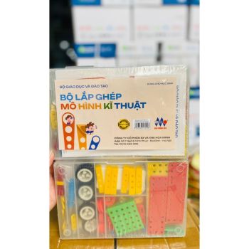 Bộ lắp ghép mô hình kỹ thuật Hoa Minh dùng cho lớp 4 và lớp 5 - Thông tư số 37/2021/TT-BGDĐT ngày 30/12/2021