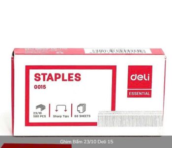 Ghim dập Deli 23/10 - DL.0015_Lốc(10)