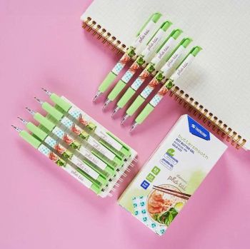 Bút bi TL - GELB033 xanh(Phở tái)_Hộp20