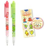 Bộ bút Gel TL - GEL040 LUCK xanh vỉ 2