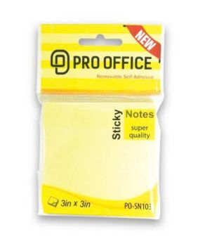 Giấy nhớ PO - SN103_ 3x3 vàng