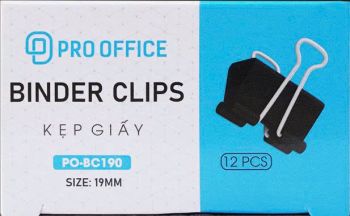 Kẹp đen 19mm PO - BC190