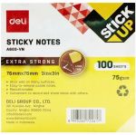 Giấy nhớ Deli 3x3  A603 vàng